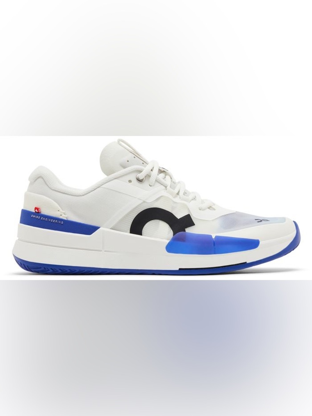 On Running White Blue Athletic Shoes